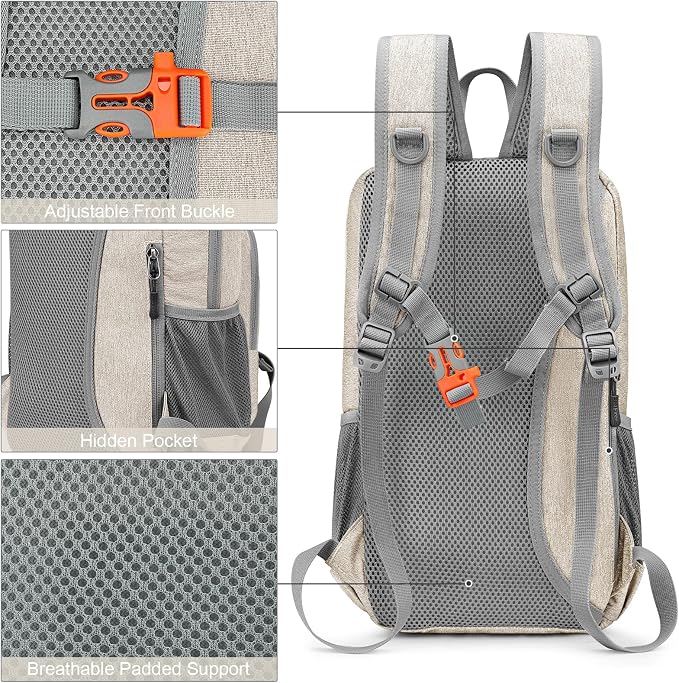 G4Free Mini 10L Hiking Daypack Small Hiking Backpack Cycling Compact Shoulder - Image 5