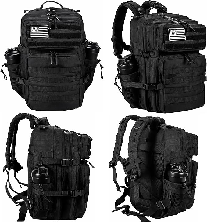 LHI Military Tactical Backpack for Men and Women 45L Army 3 Days Assault Pack - Image 3