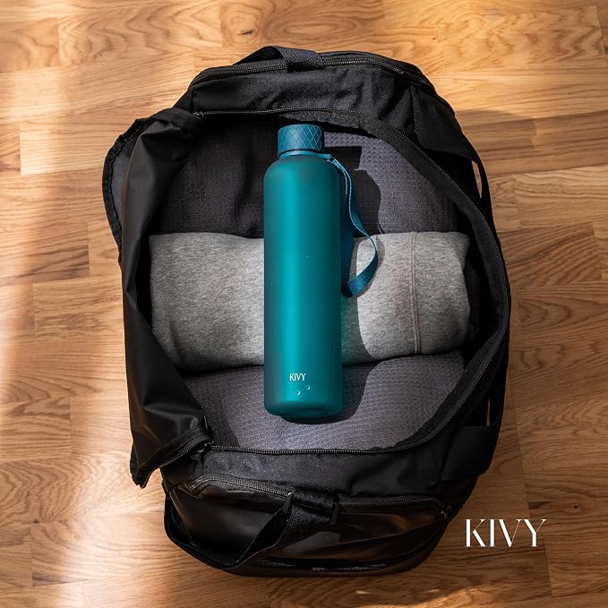 KIVY Slim Water Bottle 32oz Fits Backpack & Cupholder - Image 2