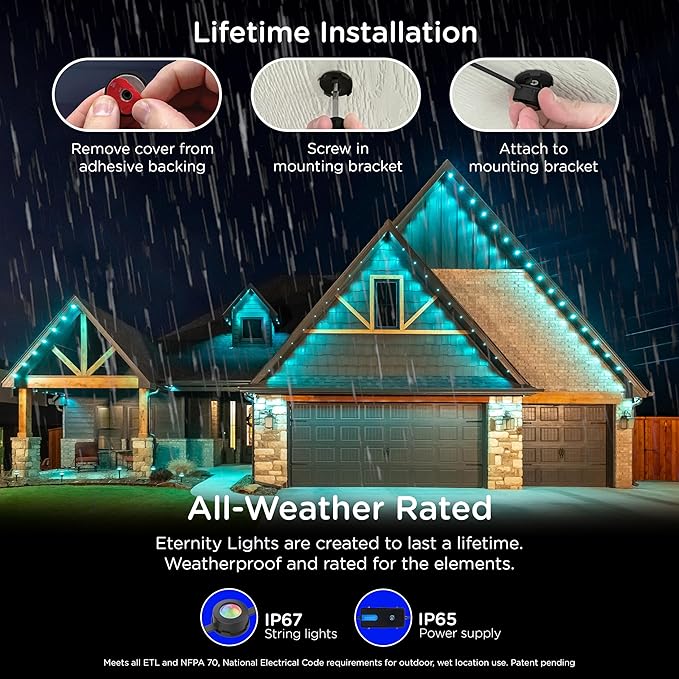 Enbrighten Vibe Eternity Permanent Outdoor Lights - Image 4