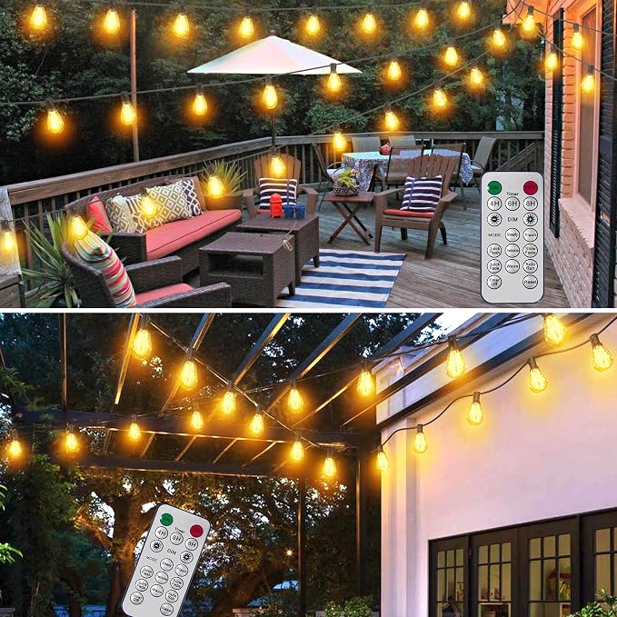 BLIATLUS 60FT Solar String Lights Outdoor Waterproof - Image 6