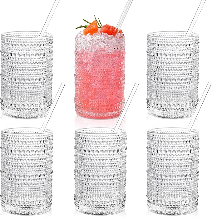 KMIGRUAN Hobnail Drinking Glasses by KMIGRUAN
