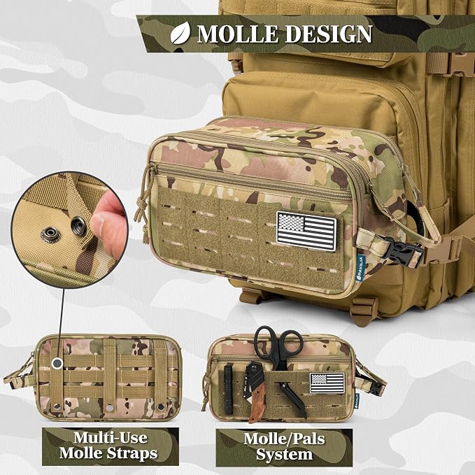 PAVILIA Extra Large Tactical Toiletry Bag - Image 5