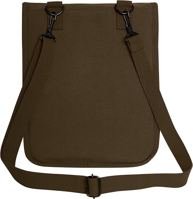 Rothco Canvas Map Case Shoulder Bag – Rugged Crossbody EDC Utility Storage - Image 5