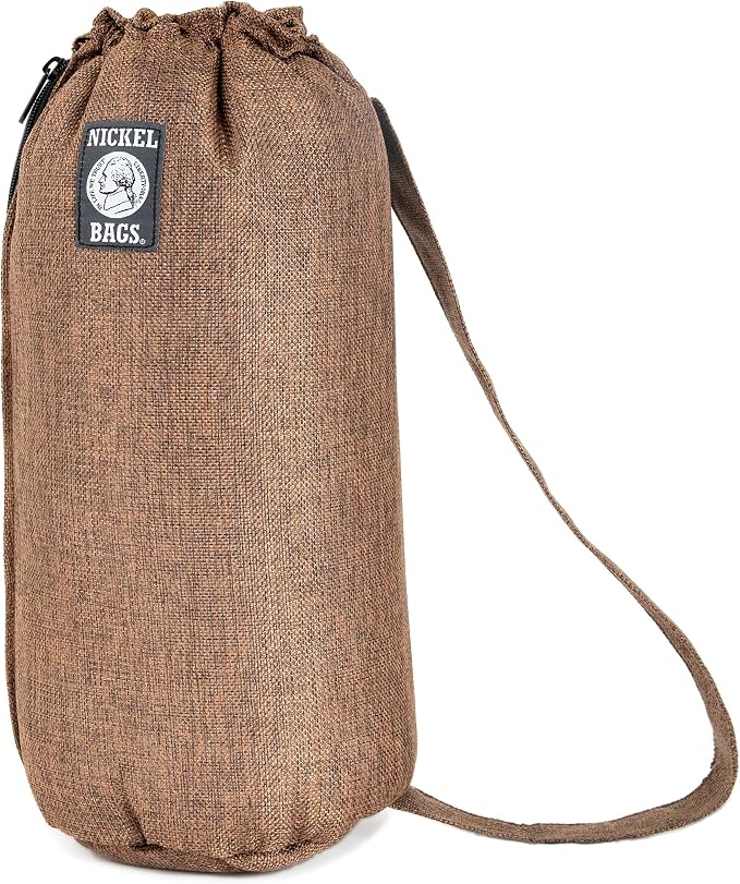 Nickel Bags Padded Drawstring Duffle Tube, Hemp Protective Sling Bag by DIMEBAGS