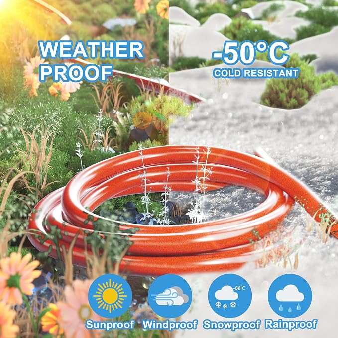 HUANCHAIN 12/3 Gauge Heavy Duty Outdoor Extension Cord 75 ft Waterproof - Image 4