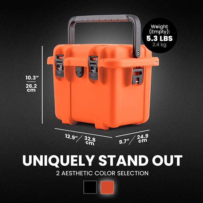 NANUK Trail 10-11.2L Waterproof Storage Box – Modular & Compact Cargo Case - Image 4