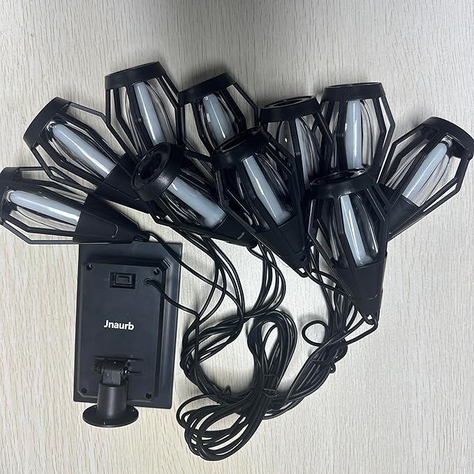 Jnaurb Solar String Lights for Outside, 21Ft Patio Lights - Image 4