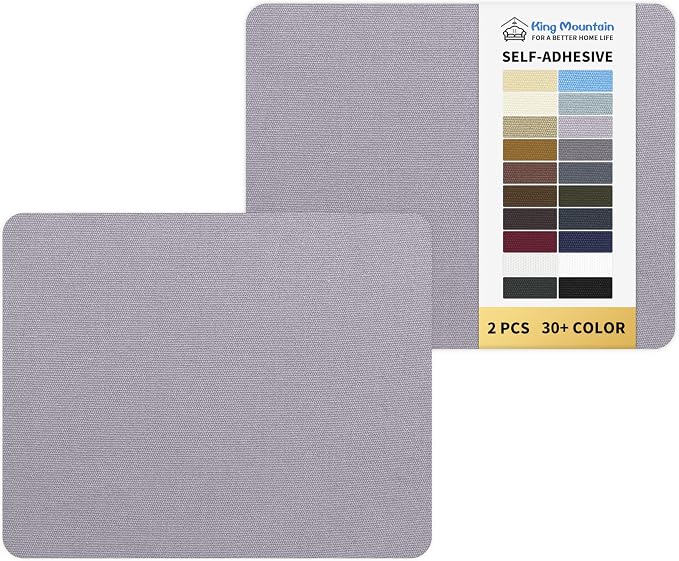 KING MOUNTAIN Canvas Repair Patch 9 x11 Inch 2 Pcs Self-Adhesive Waterproof by ForABetterHomeLife