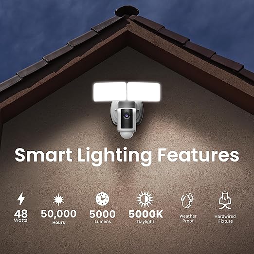 Feit Electric SEC5000/CAM/WIFI Outdoor LED Smart Security Camera - Image 4