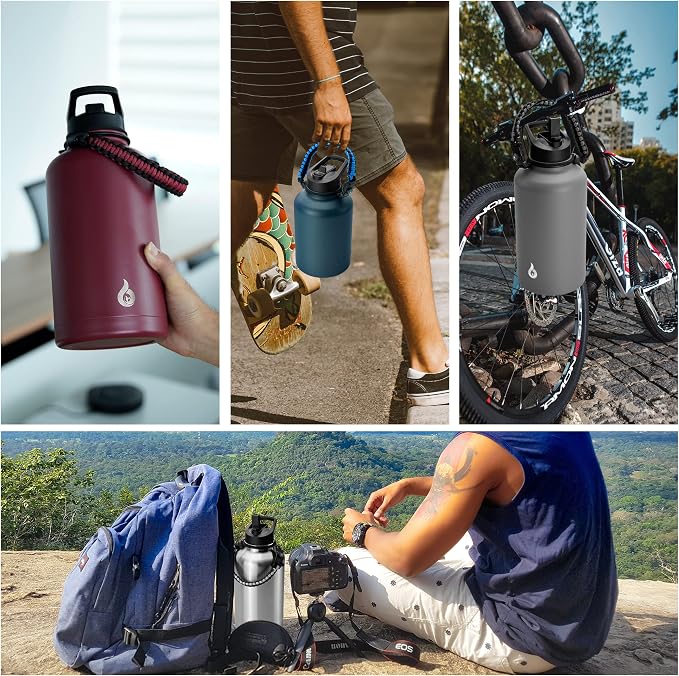 BJPKPK Half Gallon Insulated Water Bottles - Image 6