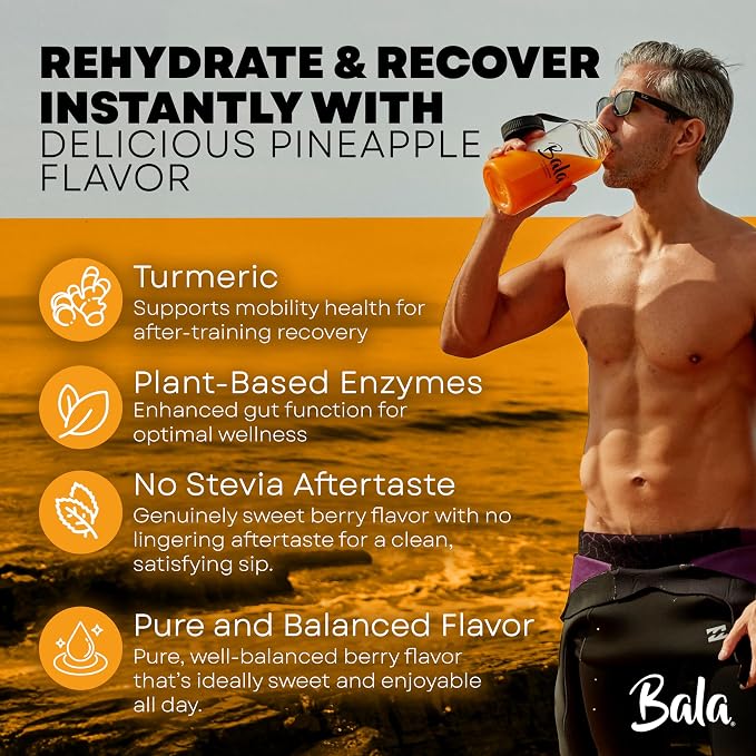 Bala Total Body Wellness Drink Mix, Hydrate & Recover Variety Pack, Lime & Berry - Image 6