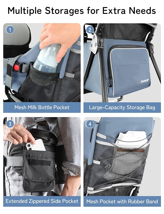besrey Baby Backpack Carrier, Toddler Hiking Backpack - Image 5
