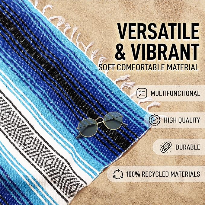 Authentic Extra Large Mexican Blanket - Image 2