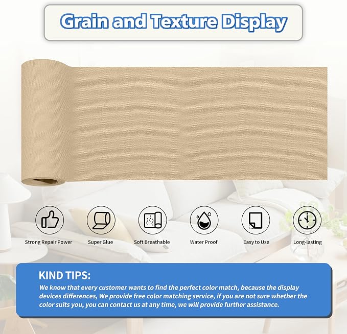 KING MOUNTAIN Canvas Repair Tape, Outdoor Gear Patch, 4×63 Inches, Waterproof - Image 2