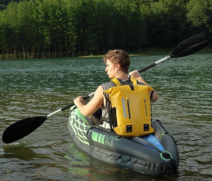 MARCHWAY Roll Top Waterproof Backpack, Floating Dry Bag 20L/30L/45L - Image 8