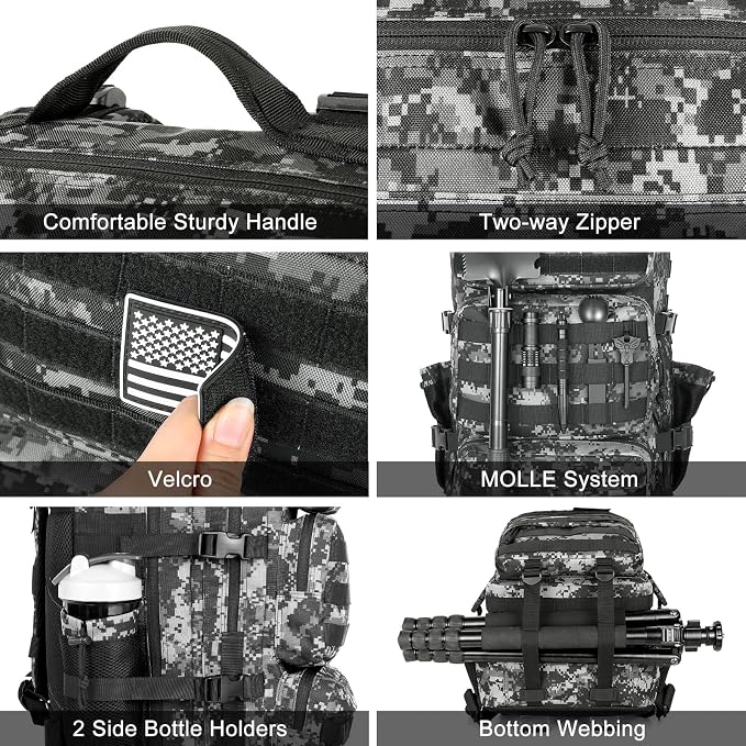 Military Tactical Backpack 25L Day Backpack - Image 5