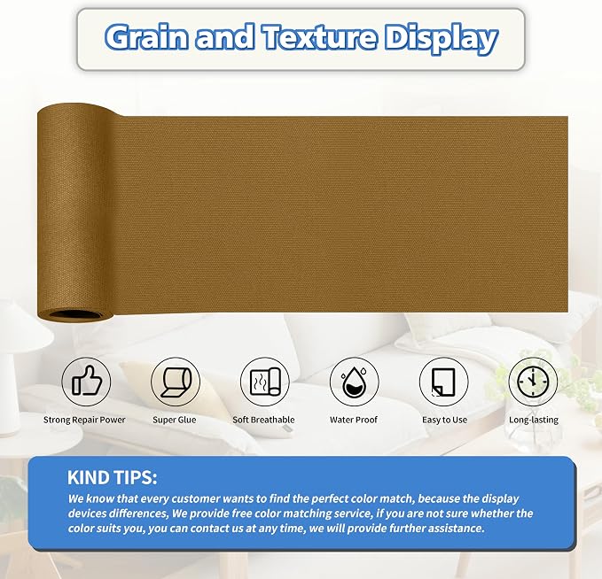 KING MOUNTAIN Canvas Repair Tape, Outdoor Gear Patch, 4×63 Inches, Waterproof - Image 2
