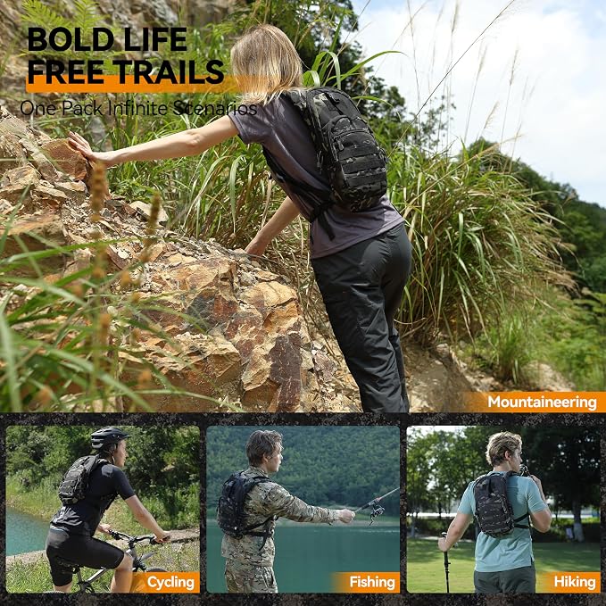 MARCHWAY Tactical Molle Hydration Pack - Image 6