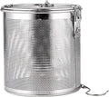 Stainless steel cylindrical seasoning filter, Mesh Design Tea Ball Strainer by BANGPEIWQT
