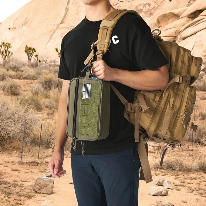 PAVILIA Extra Large Tactical Toiletry Bag - Image 7