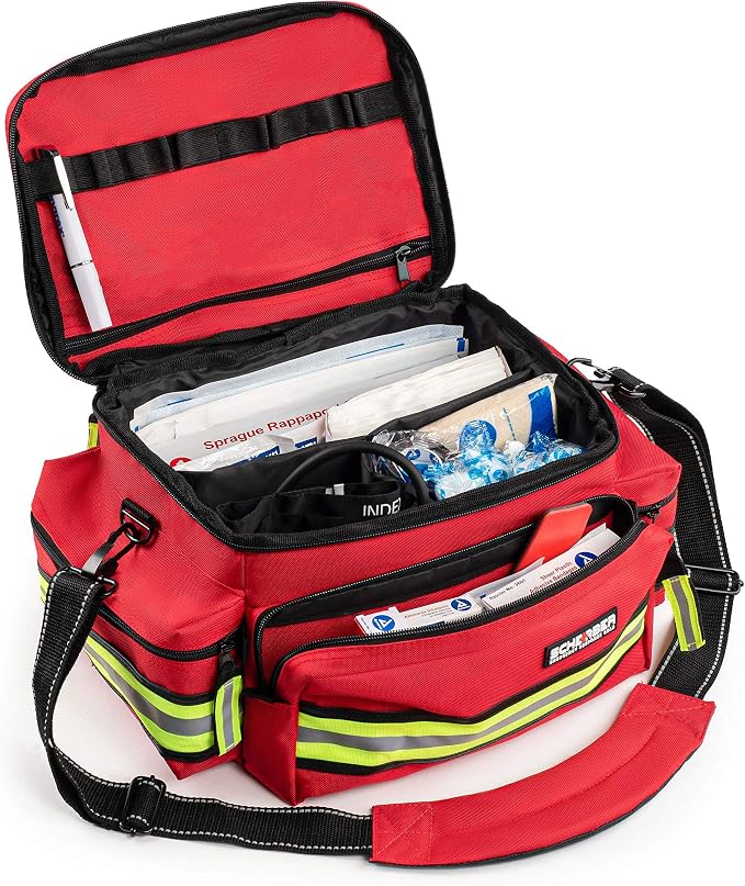 Scherber First Responder Fully-Stocked Professional Essentials EMT/EMS Trauma - Image 4