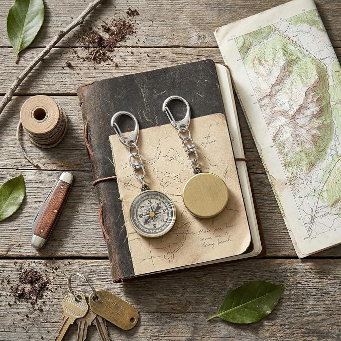 Pocket 2Pcs Outdoor Keychain Keychain - Image 3