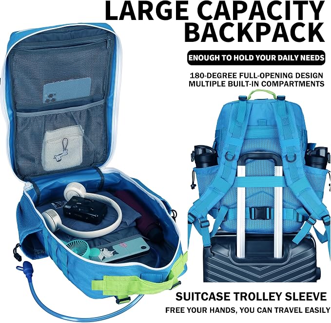 Military Tactical Backpack 45L/25L 3 Day Assault Pack Molle Daypack Hiking - Image 5