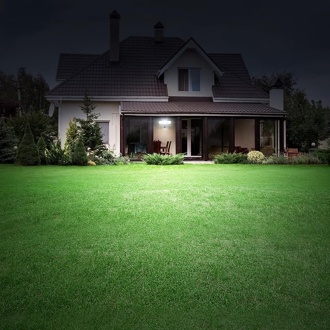 LUTEC 2 Pack 74W 8000 Lumen Motion Sensor Outdoor Lights, 5000K Daylight - Image 8