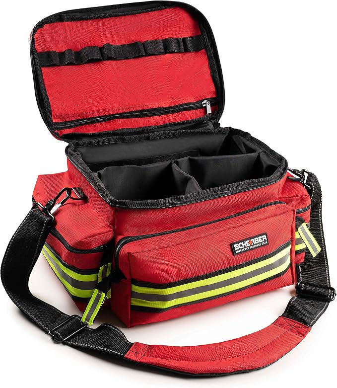 Scherber First Responder Fully-Stocked Professional Essentials EMT/EMS Trauma - Image 8