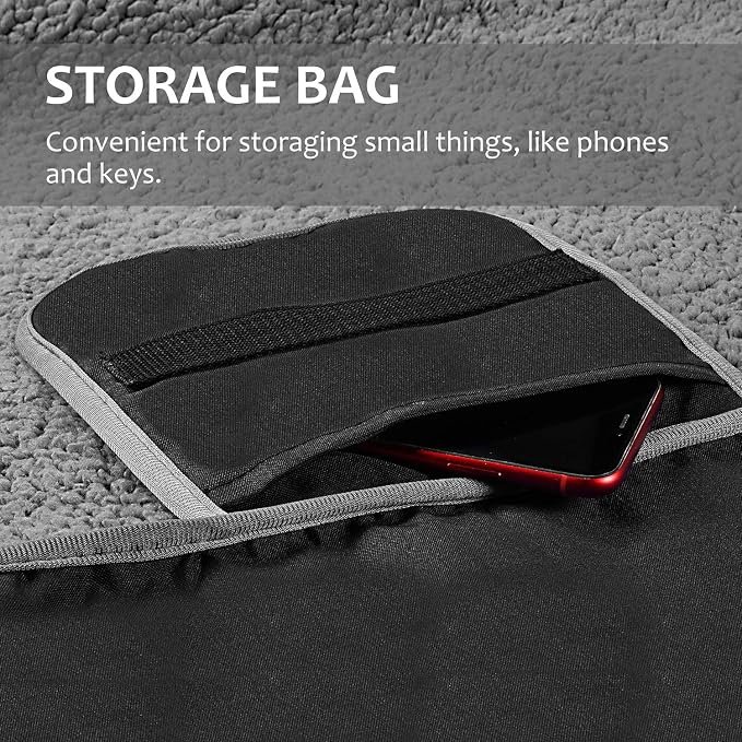 Tirrinia Large Waterproof Outdoor Blanket, Soft Warm Windproof Stadium Blanket - Image 3