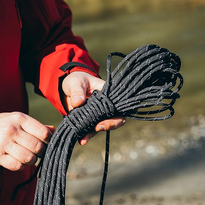 GEAR AID 1100 Paracord and Carabiner, 5.5 mm Heavy-Duty Cord - Image 6