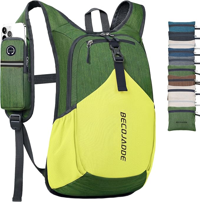 BECOJADDE 15L Small Hiking Backpack by BECOJADDE