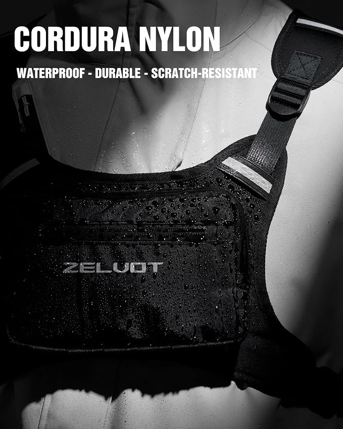 Zelvot Running Vest with 1L Water Bladder, USA Original Patent, Adjustable - Image 4