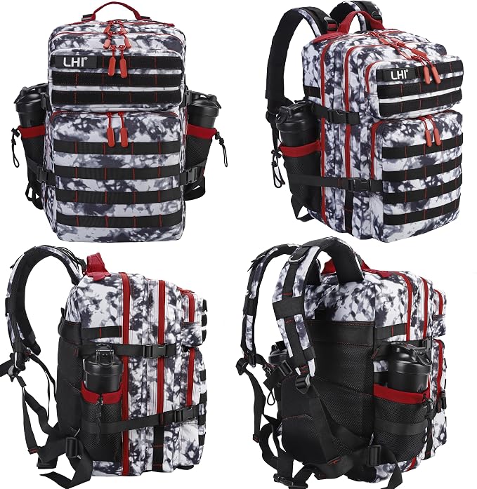LHI Military Tactical Backpack for Men and Women 45L Army 3 Days Assault Pack - Image 2