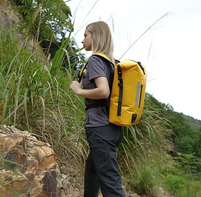 MARCHWAY Roll Top Waterproof Backpack, Floating Dry Bag 20L/30L/45L - Image 7