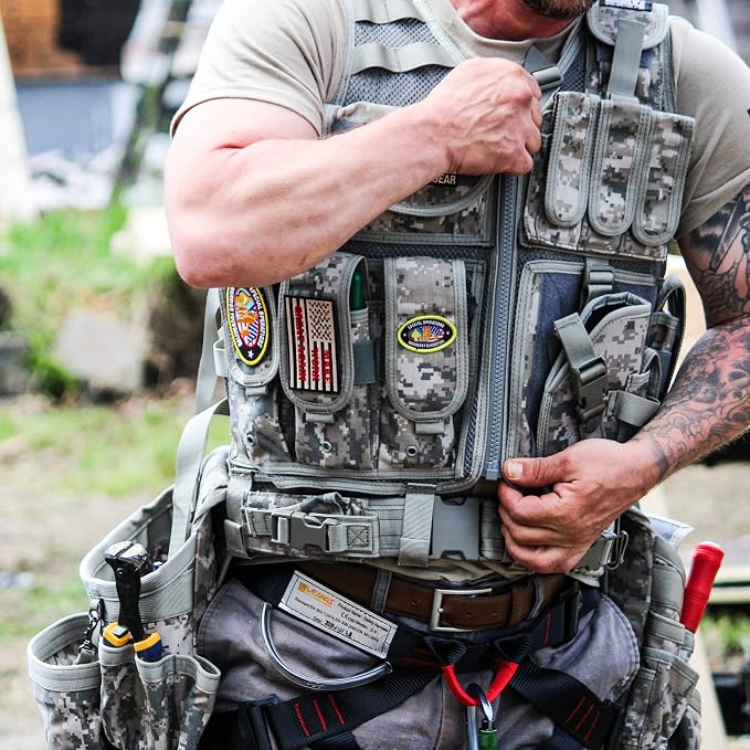 Spec Ops Tool Gear SF-18 Charlie 2.0 Tactical Tool Vest & Belt | Modular MOLLE - Image 5