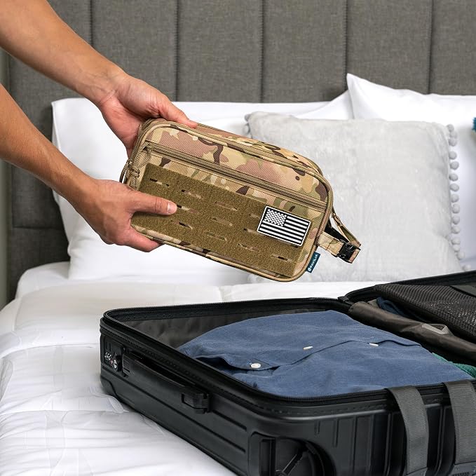PAVILIA Extra Large Tactical Toiletry Bag - Image 8