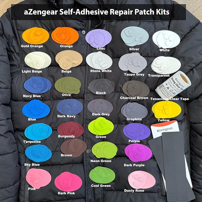 aZengear Jacket Repair Patches - Image 7