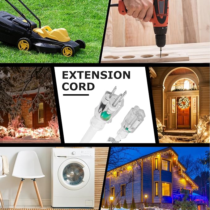 YOJOE Indoor Outdoor Extension Cord - Image 7