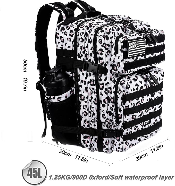 LHI Military Tactical Backpack for Men and Women 45L Army 3 Days Assault Pack - Image 3