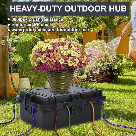 Waterproof Electrical Box, Large Outdoor Extension Cord Covers Waterproof - Image 3