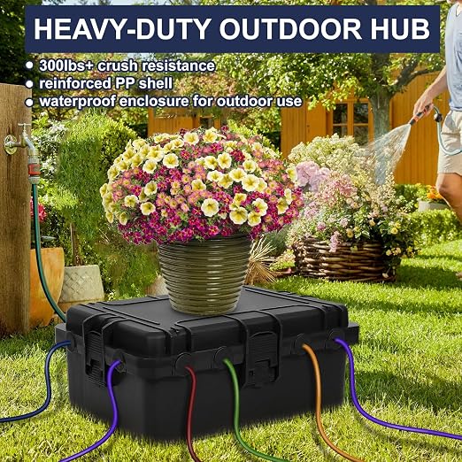Large Outdoor Electrical Box Waterproof, IP54 Extension Cord Cover Weatherproof - Image 3