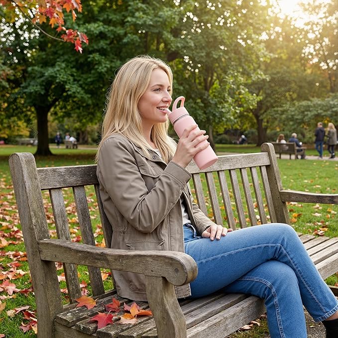 Fijinhom 18oz Insulated Stainless Steel Water Bottle - Image 7