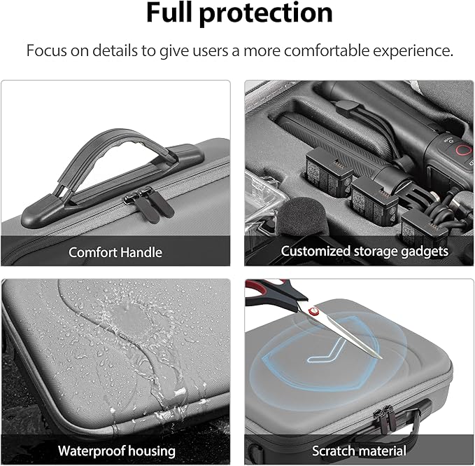Carrying Case for GoPro Hero 13 12 11 10 9 8 7 Action Camera Hard Organizer - Image 5