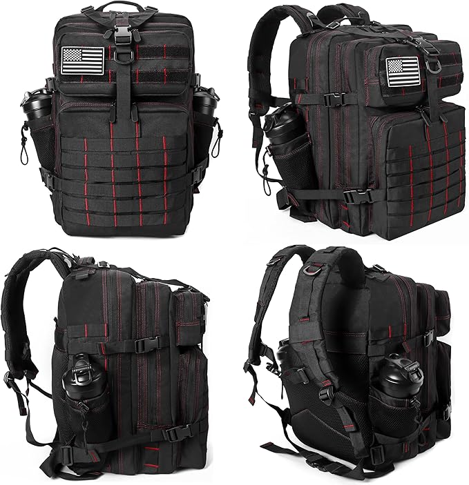 LHI Military Tactical Backpack for Men and Women 45L Army 3 Days Assault Pack - Image 2