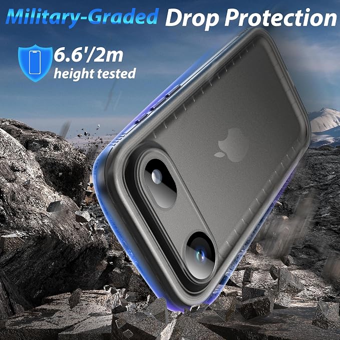 SPORTLINK for iPhone Air Case, IP68 Waterproof Military Protective Full Body - Image 3