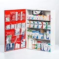 4-Shelf Restaurant Metal 1st Aid Cabinet Class B, Large Capacity First Aid Wall by HomePage