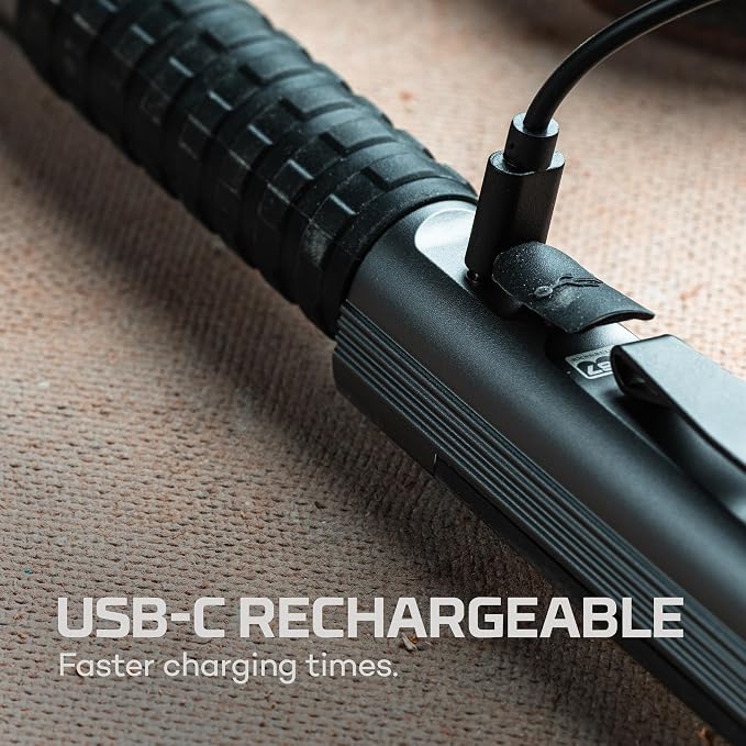 NEBO Big Larry 3 Work Light | USB-C Rechargeable, 600 Lumens, 7 Light Modes - Image 6