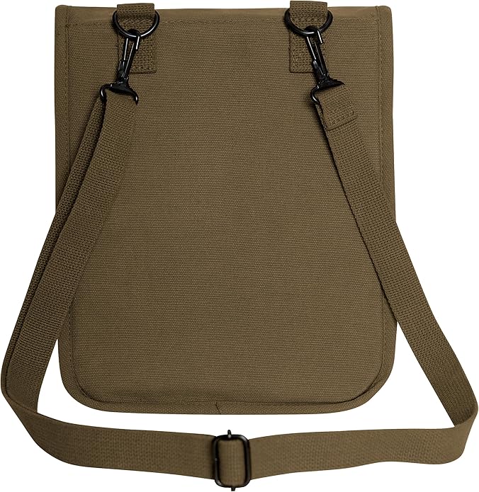 Rothco Canvas Map Case Shoulder Bag – Rugged Crossbody EDC Utility Storage - Image 5